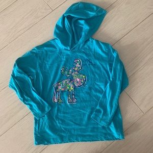 Fun hoodie top